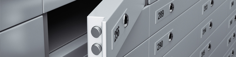 Safe deposit lockers